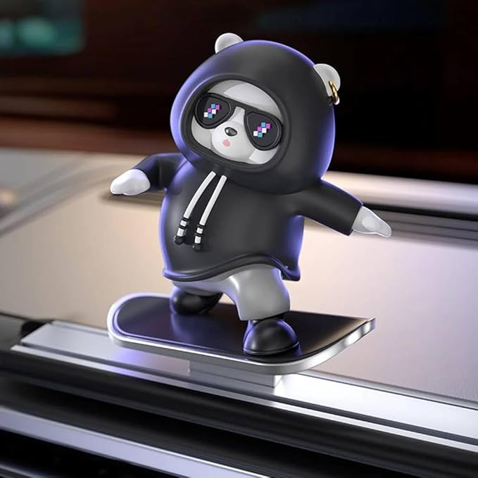 Skateboarding Panda